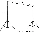 3Photo Video Studio 10 x 8.5ft Stand with Muslin Backdrop Green-White-Black-1.webp
