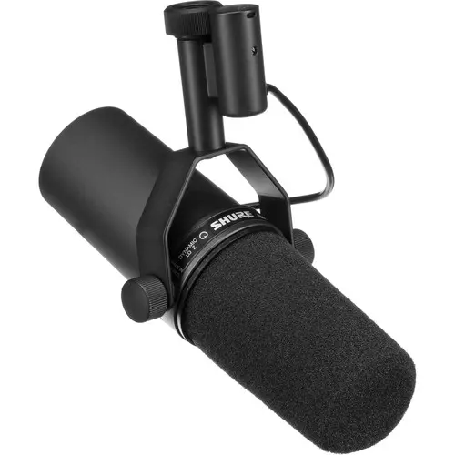 [ShureMic] Shure SM7B Cardioid Dynamic Vocal Microphone con abrazo Rode