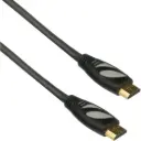 Cable HDMI de alta velocidad con Ethernet (negro, 1,8 m)